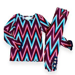 Matilda Jane Chevron Paint By Numbers Girls Outfit